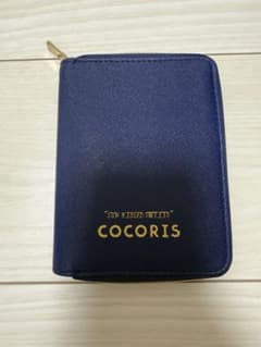 【非売品・レア】COCORIS ココリス マルチケース 財布 ネイビーのサムネイル