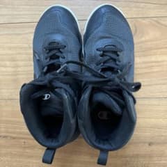 Champion ブラック バスケットシューズ ハイカットのサムネイル