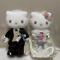 ✨希少✨ハローキティ ダニエル ウェディングドールカップル ビックサイズ約40㎝ ダニエル&キティ ウェディングドール カップル V i V iTiX 2007年