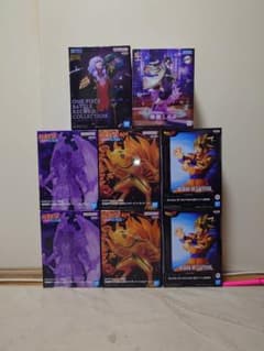 516.ドラゴンボール ワンピース ナルト 鬼滅の刃 最新プライズ 8体