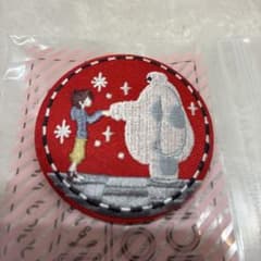 セット割　ベイマックス　リロアンドスティッチ　ディズニー刺繍缶パッチ　2個セットのサムネイル