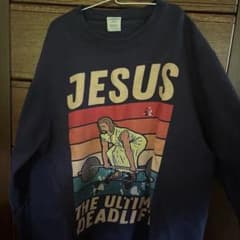 PORT & COMPANY Jesus Deadlift スウェット Lのサムネイル
