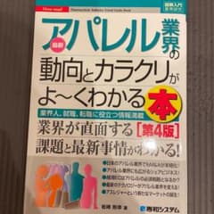 最新アパレル業界の動向とカラクリがよ～くわかる本のサムネイル