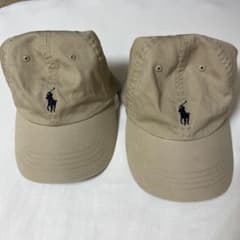 Polo Ralph Lauren ベージュキャップ 2個セットのサムネイル