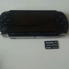 PSP3000 ピアノブラック 本体のみジャンクのサムネイル