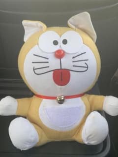 イ*リ様 ドラえもん ぬいぐるみ 鈴付き 35cm 昭和レトロ　40年以上前当時 希少☆昭和レトロ】ドラえもん ぬいぐるみ 鈴付き DORAEMON 当時物