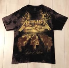 値下げしました！メタリカ メタルマスター ロック バンド Tシャツのサムネイル