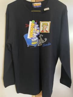 BLONDIE ブロンディ 長袖Tシャツ キャラクター刺繍のサムネイル