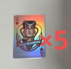 THE JOJO WORLD オーロラトランプ 第4部 ジョジョ 東方仗助 5点 - メルカリ