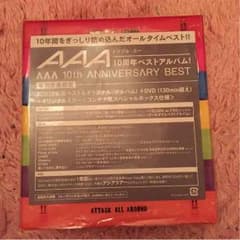 AAA 10th anniversary best CD＋DVD 初回盤のサムネイル