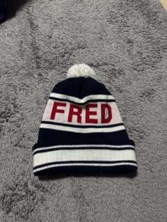 90s FRED PERRY ぼんぼんニット帽のサムネイル