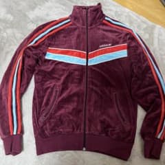 adidas 松村北斗着用　ベロアトラックジャケットM サイズのサムネイル