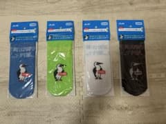 【新品未使用・非売品】CHUMS ニットペットボトルカバー アサヒ飲料4色セットのサムネイル