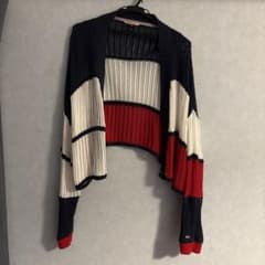 TOMMY JEANS トリコロールカラー カーディガンのサムネイル