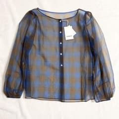 【新品】CABaNキャバン シースルー チェックブラウス 長袖 新品】CABaNキャバン シースルー チェックブラウス 長袖 - メルカリ