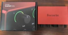 FocusriteScarlett Solo gen4オーディオインターフェース