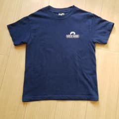 キッズ  Tシャツ ネイビー  Sサイズのサムネイル