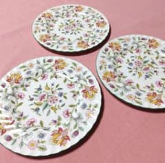 未使用級 ミントン ハドンホール 20cm プレート 3枚 美品 - メルカリ