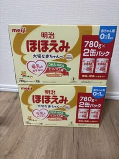明治 ほほえみ 780g×2缶パック 2セット（合計4缶） - メルカリ