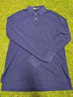 Polo by Ralph Lauren 長袖ポロシャツ ネイビー Lのサムネイル