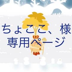 ちょここ、様専用 返品用出品のサムネイル