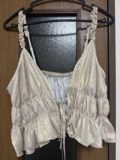 フリル付き 金色 ビスチェ RETRO GIRLのサムネイル