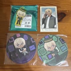 安室透 バーボン 降谷零 コースター コナンカフェ アクキー アクスタ