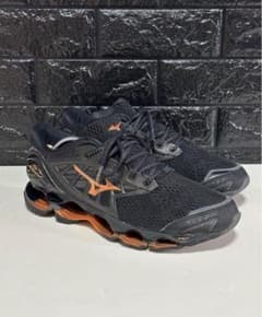 Mizuno Wave スニーカー ブラック/オレンジのサムネイル