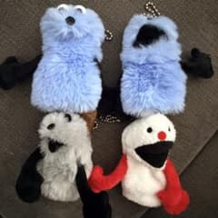 PUPPET SUNSUN 핑거 퍼펫 봉제인형 4종 세트