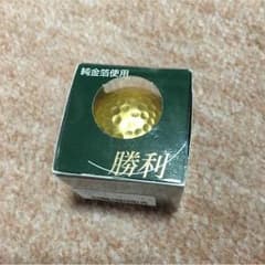 純金箔ゴルフボールのサムネイル