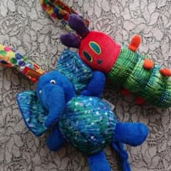 はらぺこあおむし がらがら ラトル ベビー 2つセットのサムネイル