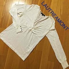 美品 ロートレアモン  春ニットのサムネイル