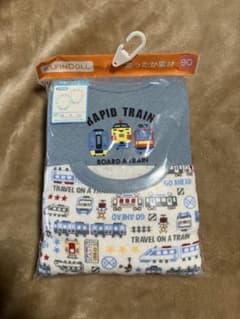新品未使用　長袖ロンパース  90のサムネイル