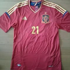 merlin様専用　スペイン代表 2012 ホーム半袖 No.21 シルバのサムネイル
