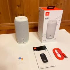 JBL LINK 10 ホワイト　スマートスピーカー　美品のサムネイル