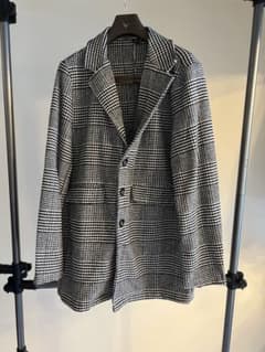 MANFINITY グレンチェック チェスターコート XL メンズ - メルカリ
