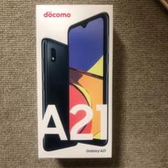 Galaxy A21 SC-42A ブラック SIMロック解除　docomoのサムネイル