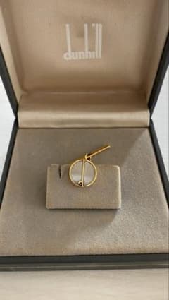 dunhill ダンヒル　ゴールド ネクタイピンのサムネイル