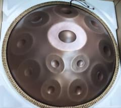 ハンドパン 12音 56センチ A＝432Hz Dマイナー 音キレイです - メルカリ