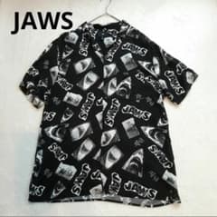 ジョーズ★JAWS H&M　総柄　シャツ　Lサイズ　エイチアンドエム　アロハのサムネイル