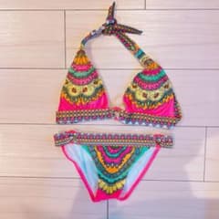 【新品未使用】水着 ビキニ ネオンカラー♡のサムネイル