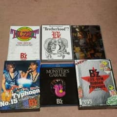 B'z DVD6枚のサムネイル