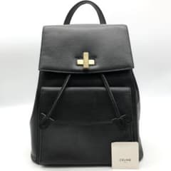 ✨極希少✨セリーヌ リュック バックパック ターンロック ゴールド金具 