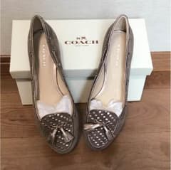 COACH  タッセル  パンプス  23.5㎝のサムネイル