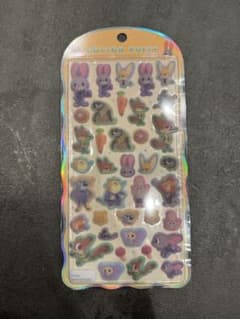ズートピア　コットンパフィーシールのサムネイル