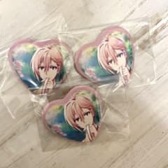 アイドリッシュセブン　アイナナ　マリマリ　ハート型缶バッジ　九条天のサムネイル
