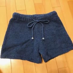 Ratia もこもこショートパンツ ネイビーのサムネイル
