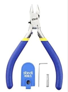 【新品未使用】Stedi MS-104 薄刃プラニッパー 極薄刃 片刃ニッパー