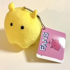 カラフルメンダコボールチェーン付きぬいぐるみ イエロー