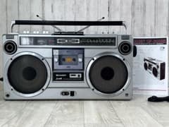 【動作品】 SHARP シャープ ラジカセ　ザ・サーチャーGF-303昭和レトロ 動作品】 SHARP シャープ ラジカセ ザ・サーチャーGF-303昭和レトロ